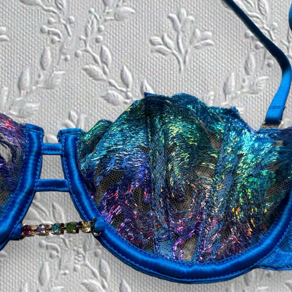 honey birdette delphine rainbow bra - Picture 5 of 7